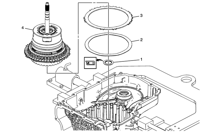 3-5-Reverse and 4-5-6 Clutch Housing, and Input, Reaction, and Output Carrier Installation Automatic Transmission Unit 