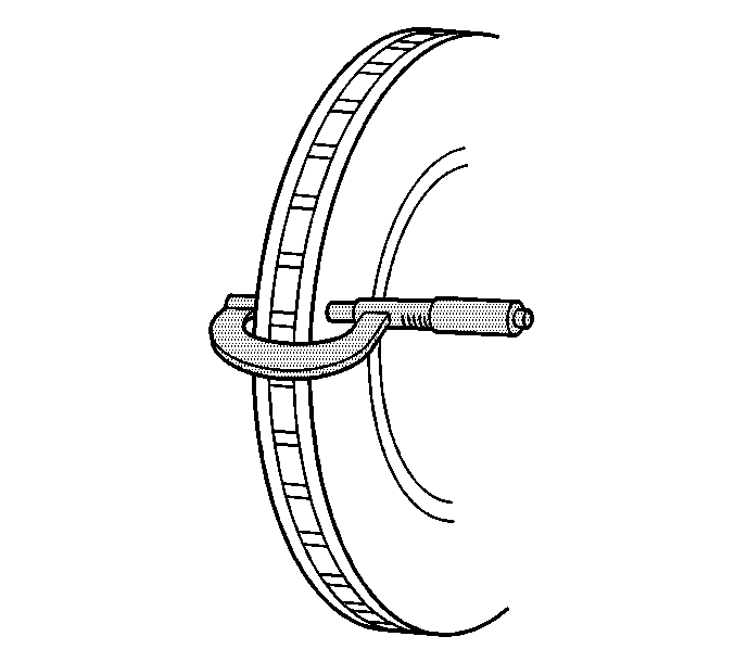 Brake Rotor Thickness Measurement Disc Brakes Brake Rotors 