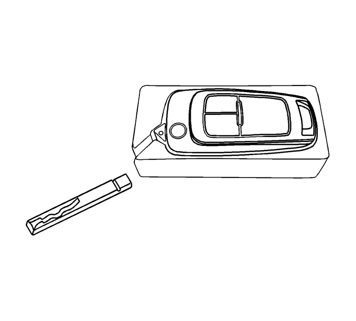 Door Lock and Ignition Lock Folding Key Blade Removal and Installation Locks  