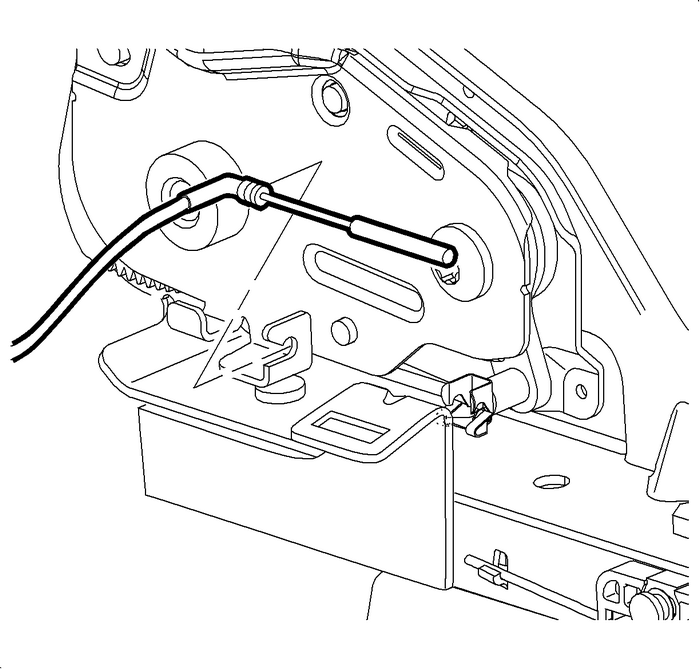 Driver or Passenger Seat Recliner Actuator Cable Replacement Seats  