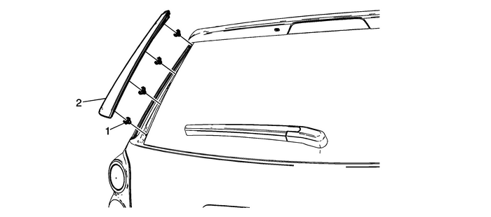 Liftgate Side Applique Replacement Trunklid/Tailgate/Cargo Doors  