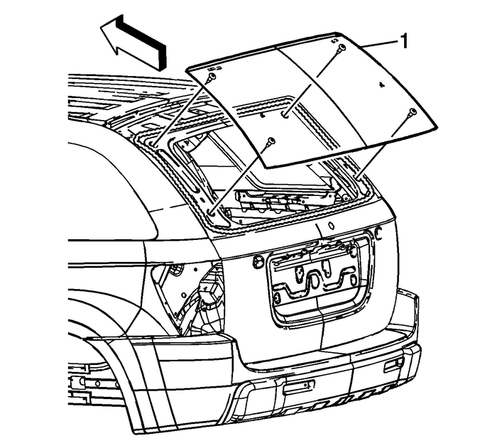 Liftgate Window Replacement Trunklid/Tailgate/Cargo Doors  