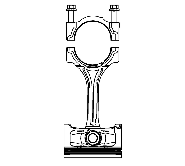 Piston, Connecting Rod, and Bearing Removal Engine Block Cylinder Block Piston Assembly
