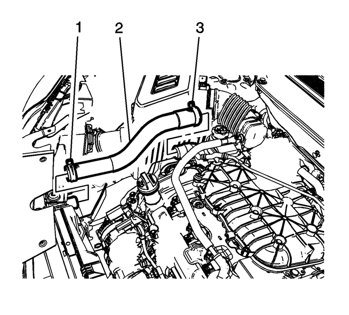 Radiator Inlet Hose Replacement (LFX) Engine Cooling Radiator 