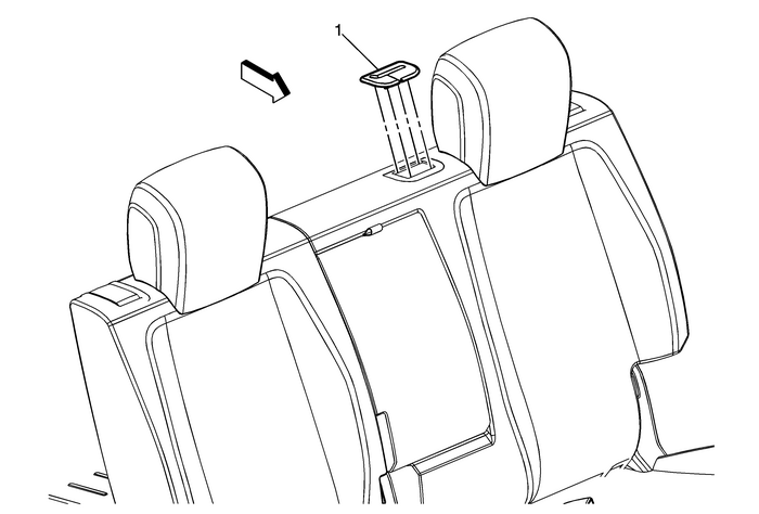 Rear Seat Shoulder Belt Guide Opening Bezel Replacement Seats  