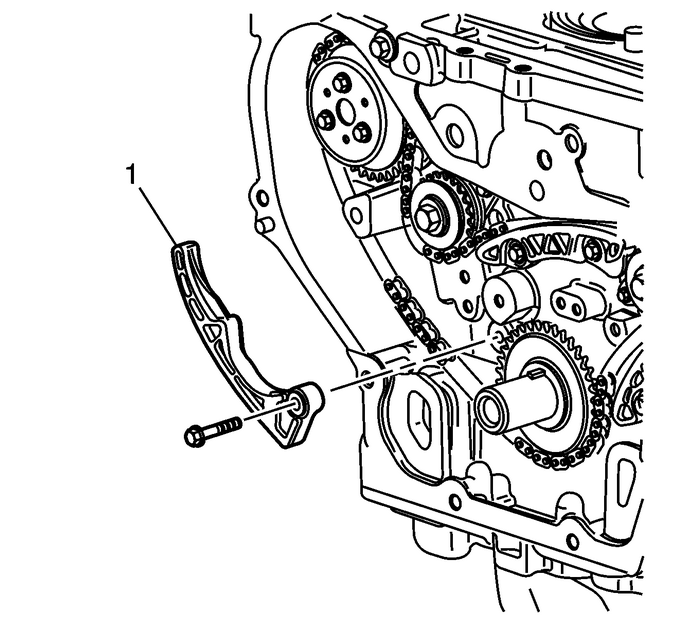 Water Pump and Balance Shaft Chain and Tensioner Removal Engine Block Cylinder Block Balance Shaft