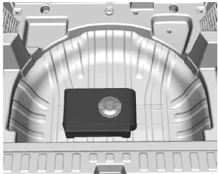 Storing the Tire Sealant and Compressor Kit