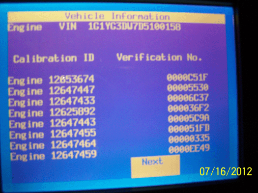 #09-06-04-026G: Identifying Non-GM (Aftermarket) Engine and Transmission Calibrations for V6 and V8 Gasoline Engines Using Tech 2 or Global Diagnostic System 2 (GDS 2) - (Mar 19, 2013)   