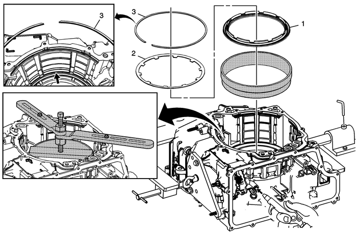 1-2-3-4 Clutch Plate and Low and Reverse Clutch Installation Automatic Transmission Unit Automatic Clutches