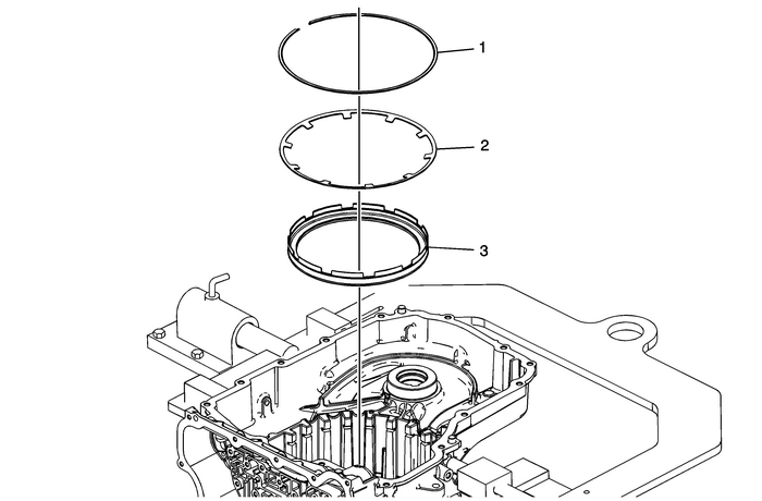 2-6 Clutch Piston Removal Automatic Transmission Unit 