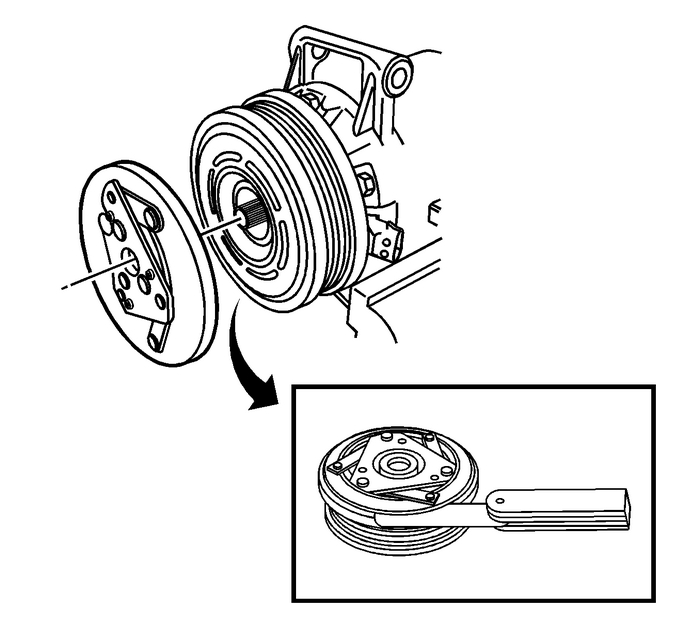 Air Conditioning Clutch Drive Plate Adjustment Flywheel/Flexplate  