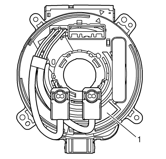 Airbag Steering Wheel Module Coil Centering Secondary Air Bag Modules 