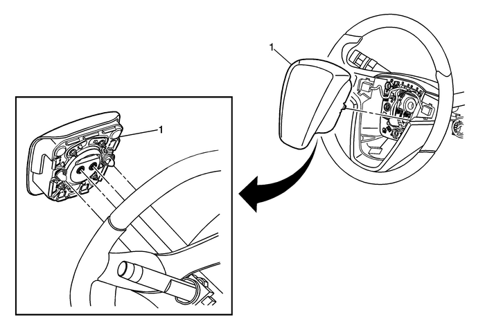 Airbag Steering Wheel Module Replacement Secondary Air Bag Modules 