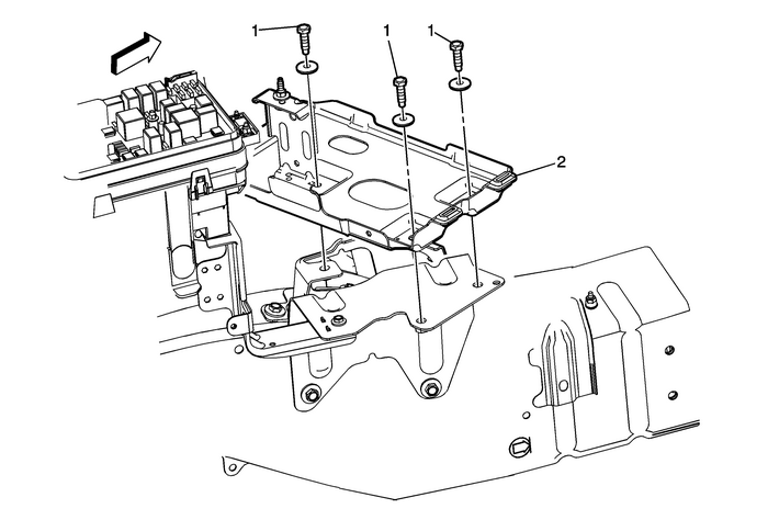 Battery Tray Replacement Battery Holder and Tiedown  