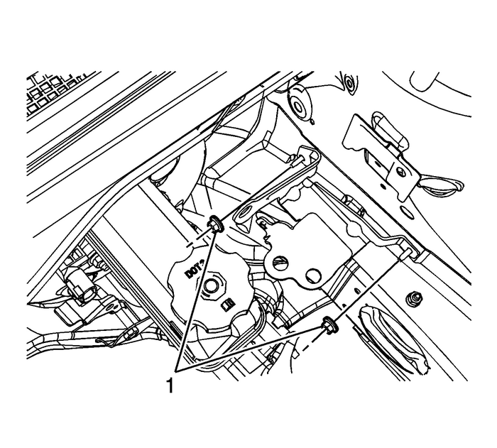 Brake Pressure Modulator Valve Bracket Replacement Dynamics Control ABS Control 