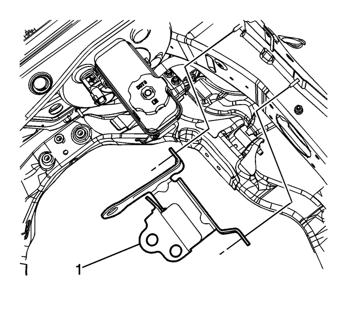 Brake Pressure Modulator Valve Bracket Replacement Dynamics Control ABS Control 