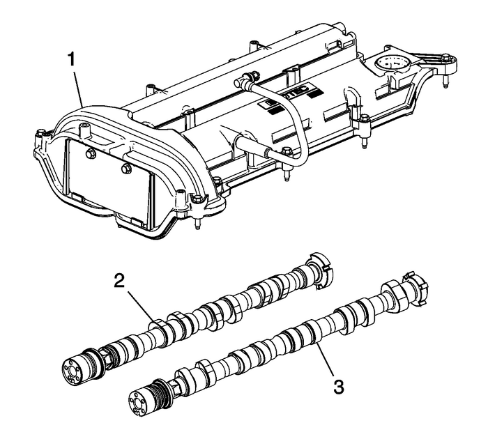 Camshaft Cleaning and Inspection (LAF, LEA, or LUK) Valvetrain Camshaft 