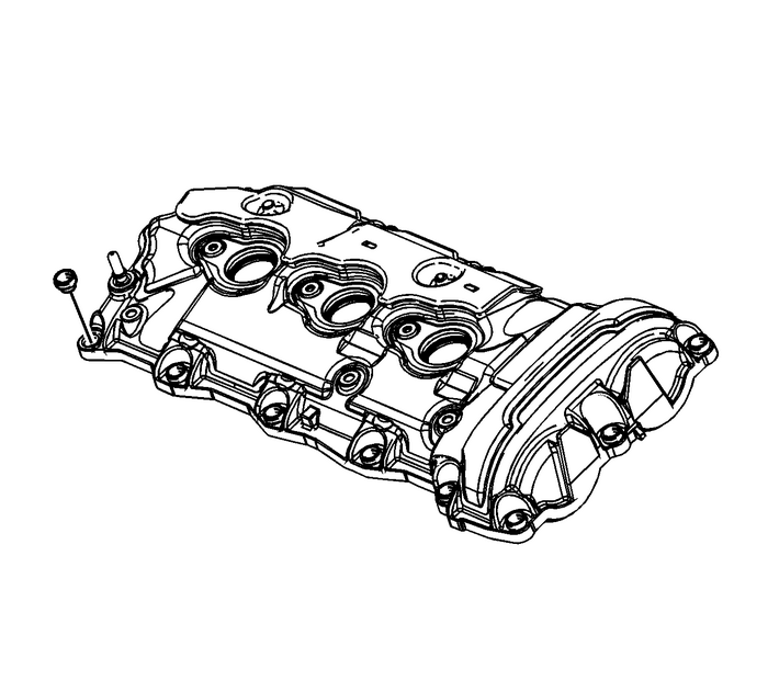 Camshaft Cover Disassemble Valvetrain Camshaft 