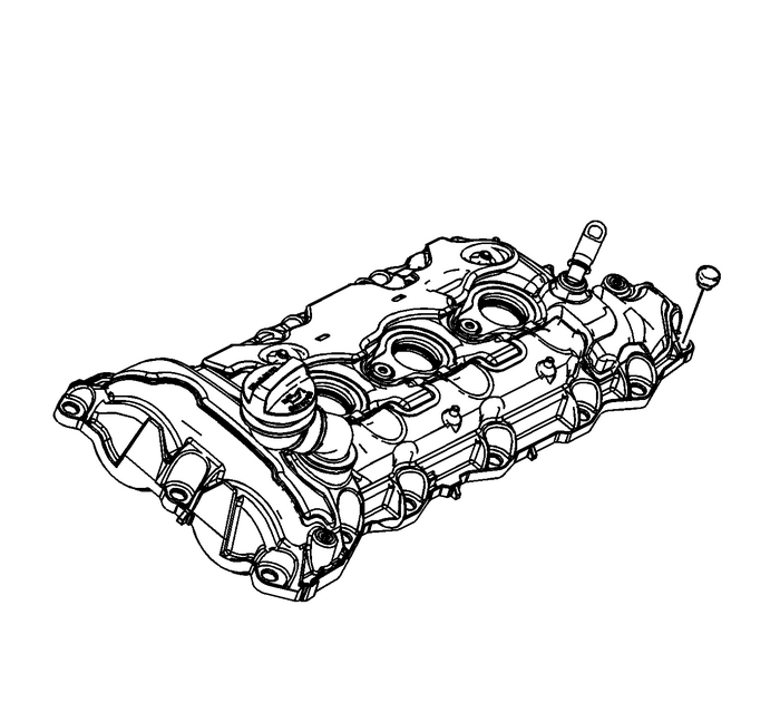 Camshaft Cover Disassemble Valvetrain Camshaft 