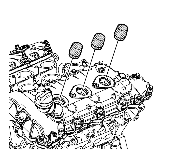 Camshaft Cover Installation - Left Side Valvetrain Camshaft 