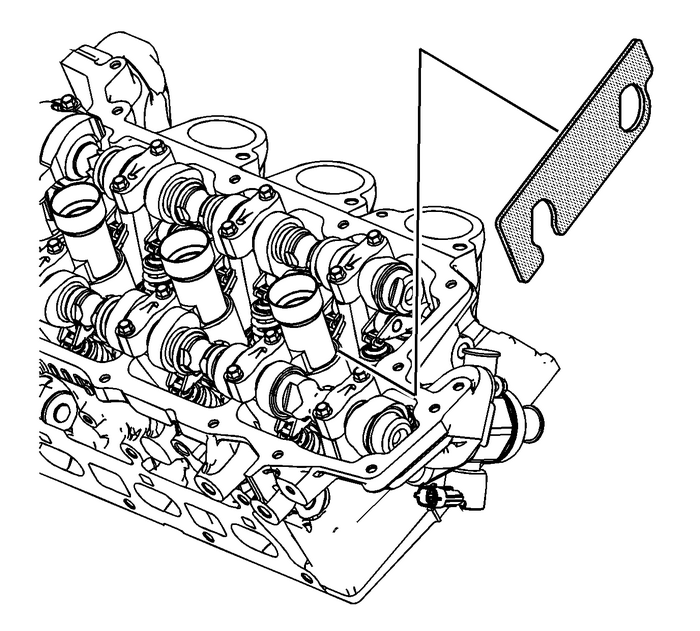 Camshaft Cover Installation - Left Side Valvetrain Camshaft 