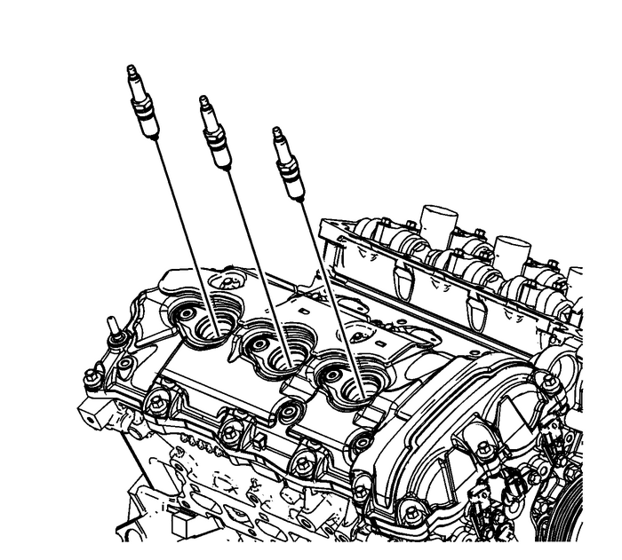 Camshaft Cover Installation - Right Side Valvetrain Camshaft 