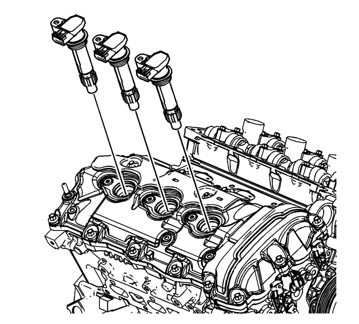 Camshaft Cover Installation - Right Side Valvetrain Camshaft 