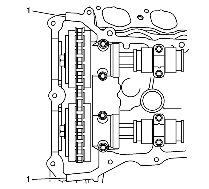 Camshaft Cover Replacement - Left Side Valvetrain Camshaft 