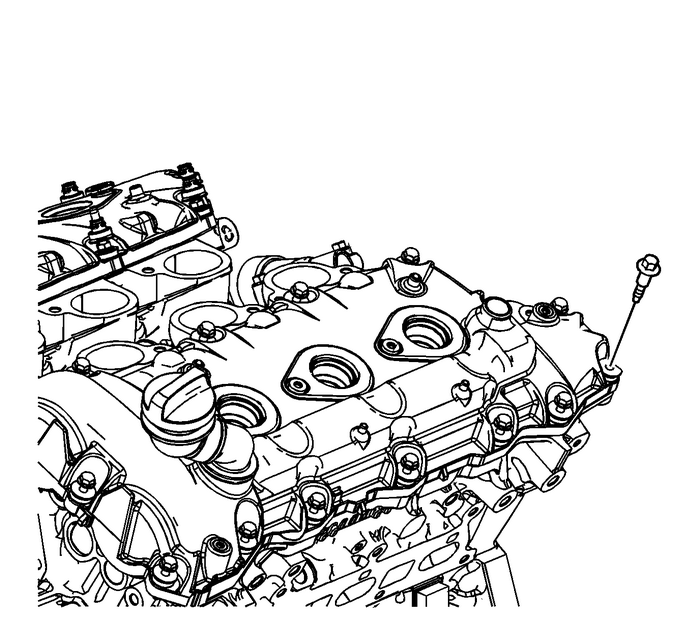 Camshaft Cover Replacement - Left Side Valvetrain Camshaft 