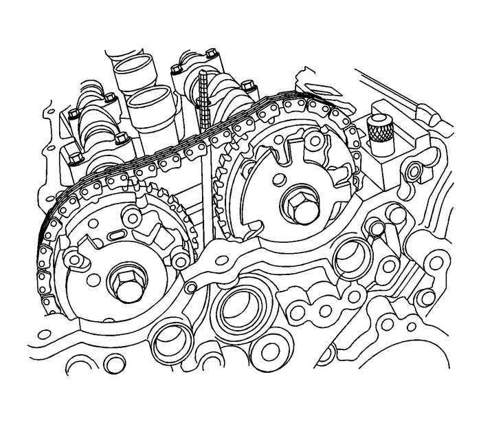 Camshaft Position Actuator Replacement - Bank 1 Valvetrain Camshaft 