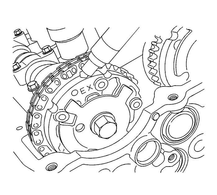 Camshaft Position Actuator Replacement - Bank 1 Valvetrain Camshaft 