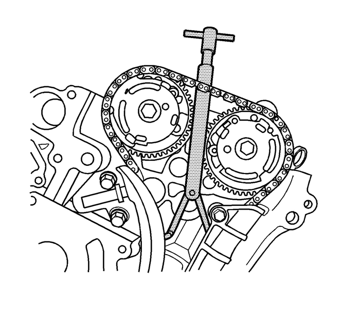 Camshaft Position Actuator Replacement - Bank 2 Valvetrain Camshaft 