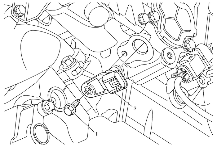 Camshaft Position Sensor Replacement - Intake Engine Control Engine Control Sensors Crankshaft/Camshaft/TDC Position Sensor