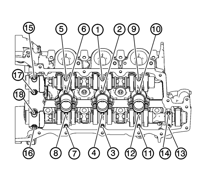 Camshaft Replacement - Left Side Valvetrain Camshaft 