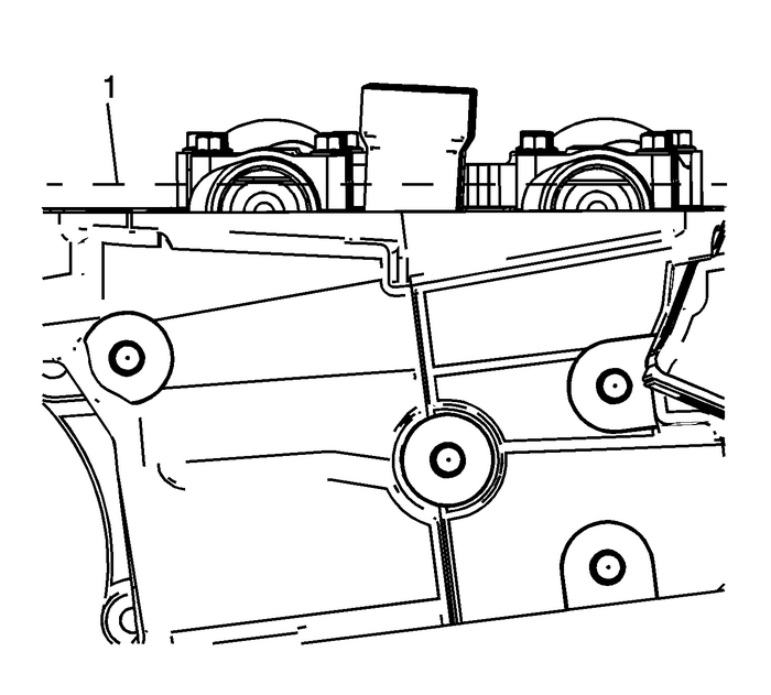 Camshaft Replacement - Left Side Valvetrain Camshaft 