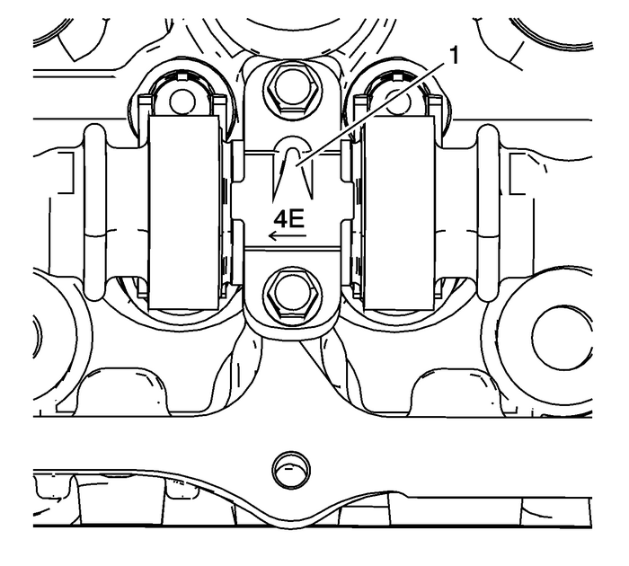 Camshaft Replacement - Left Side Valvetrain Camshaft 