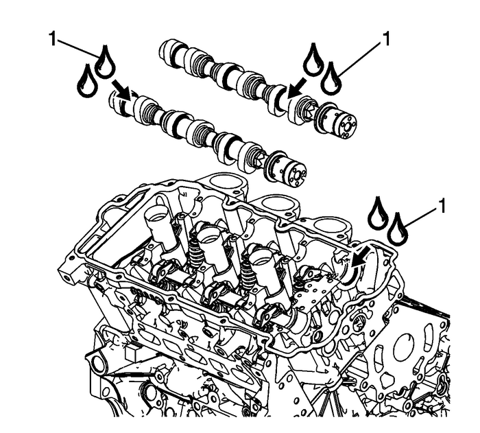 Camshaft Replacement - Right Side Valvetrain Camshaft 