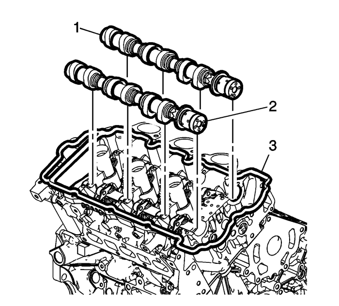 Camshaft Replacement - Right Side Valvetrain Camshaft 