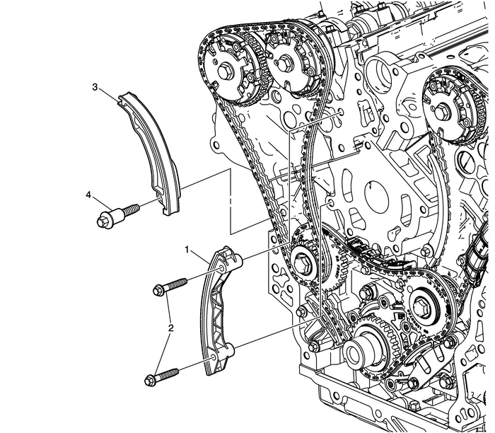 Camshaft Timing Chain Components Installation Valvetrain Valvetrain Timing 