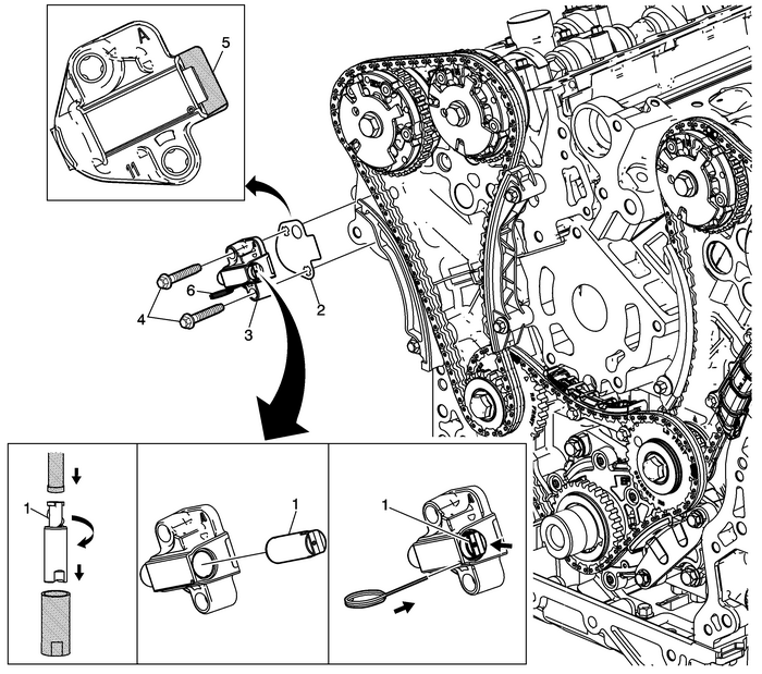 Camshaft Timing Chain Components Installation Valvetrain Valvetrain Timing 