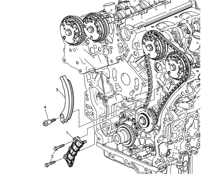 Camshaft Timing Chain Components Installation Valvetrain Valvetrain Timing 