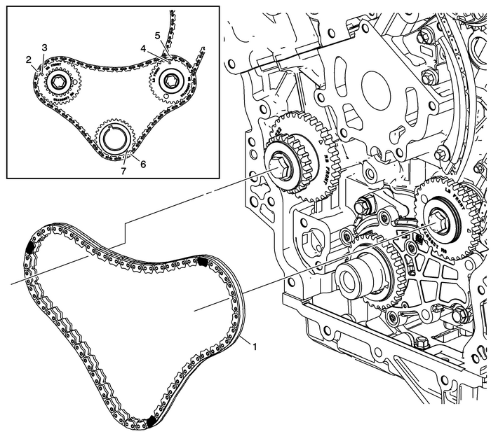 Camshaft Timing Chain Components Installation Valvetrain Valvetrain Timing 