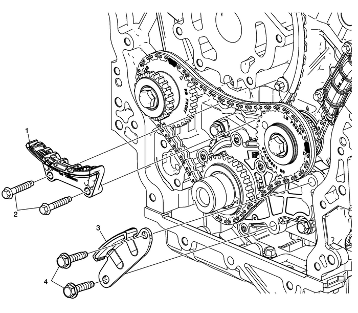 Camshaft Timing Chain Components Installation Valvetrain Valvetrain Timing 