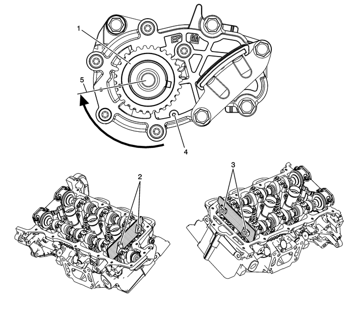 Camshaft Timing Chain Components Installation Valvetrain Valvetrain Timing 