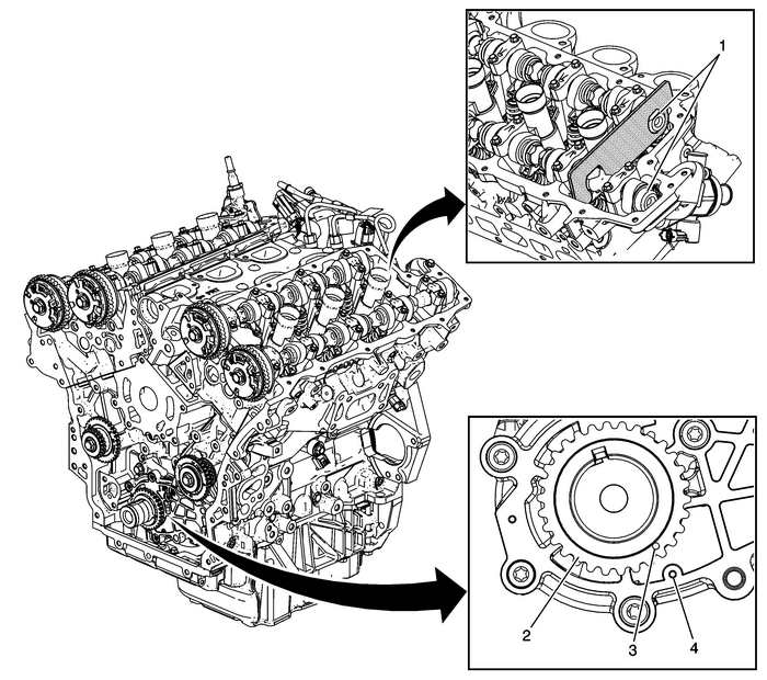 Camshaft Timing Chain Components Installation Valvetrain Valvetrain Timing 