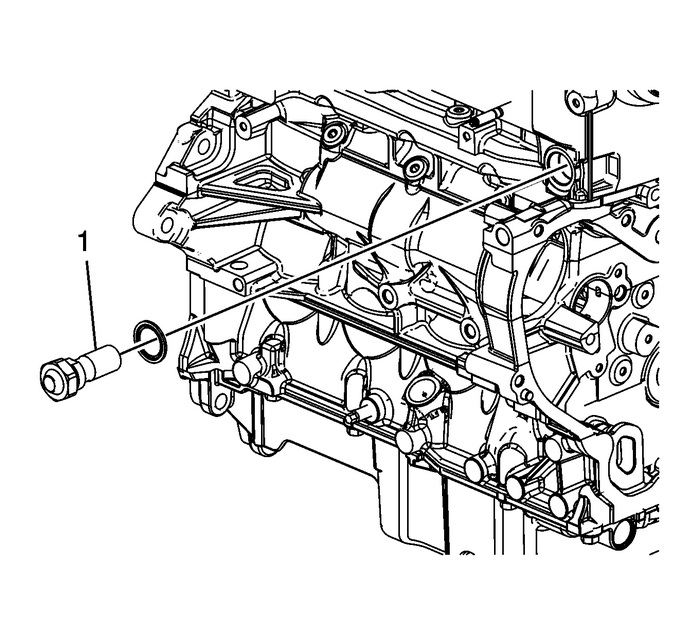 Camshaft Timing Chain, Sprocket, and Tensioner Installation (LAF, LEA, or LUK) Valvetrain Valvetrain Timing 