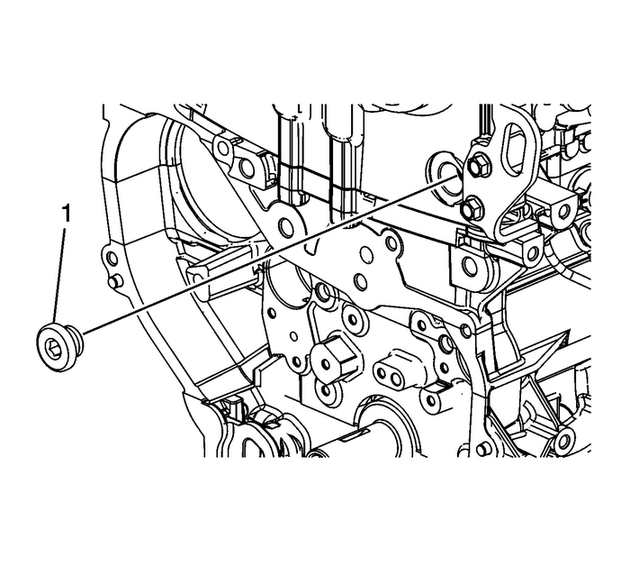 Camshaft Timing Chain, Sprocket, and Tensioner Installation (LAF, LEA, or LUK) Valvetrain Valvetrain Timing 