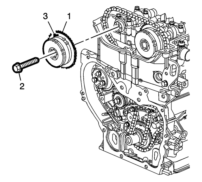 Camshaft Timing Chain, Sprocket, and Tensioner Replacement Valvetrain Valvetrain Timing 