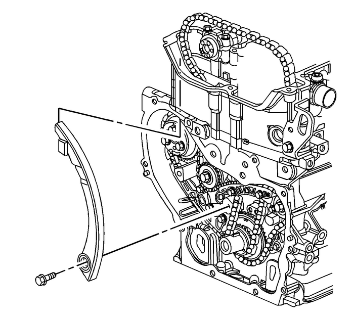 Camshaft Timing Chain, Sprocket, and Tensioner Replacement Valvetrain Valvetrain Timing 