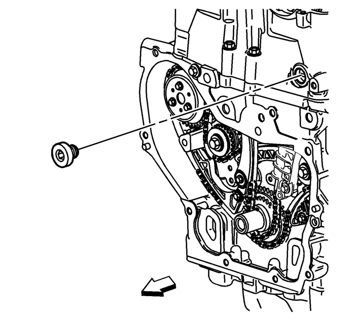 Camshaft Timing Chain, Sprocket, and Tensioner Replacement Valvetrain Valvetrain Timing 